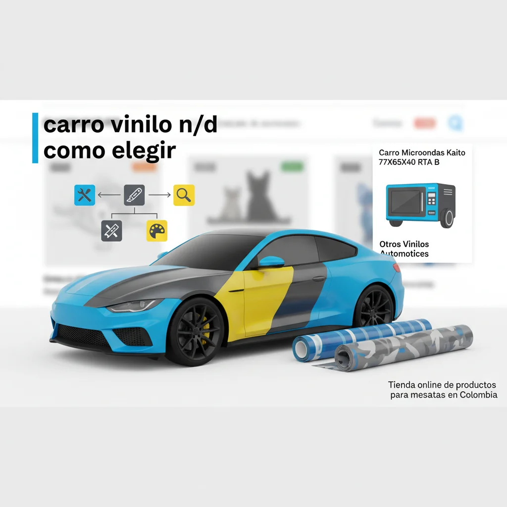 carro vinilo n/d cómo elegir