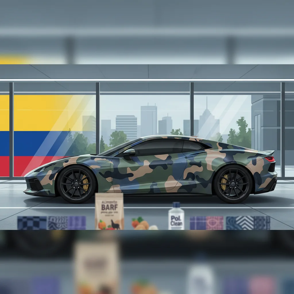 carros con vinilos de camuflaje n/d beneficios