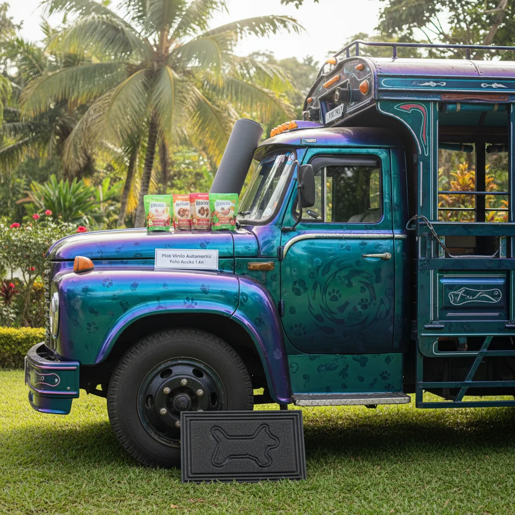 carros decorados con cinta vinilo n/d — alimento natural para mascotas en Colombia