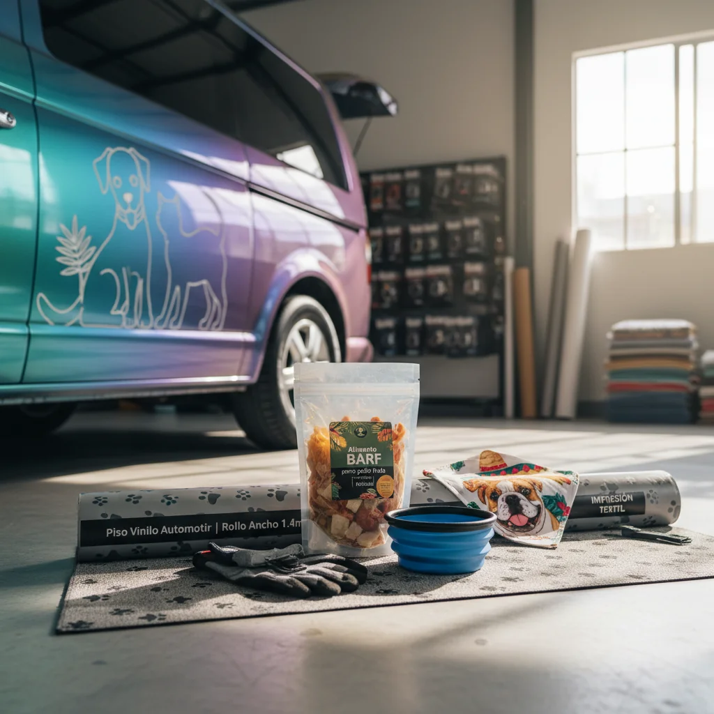 carros decorados en vinilo n/d — alimento natural para mascotas en Colombia