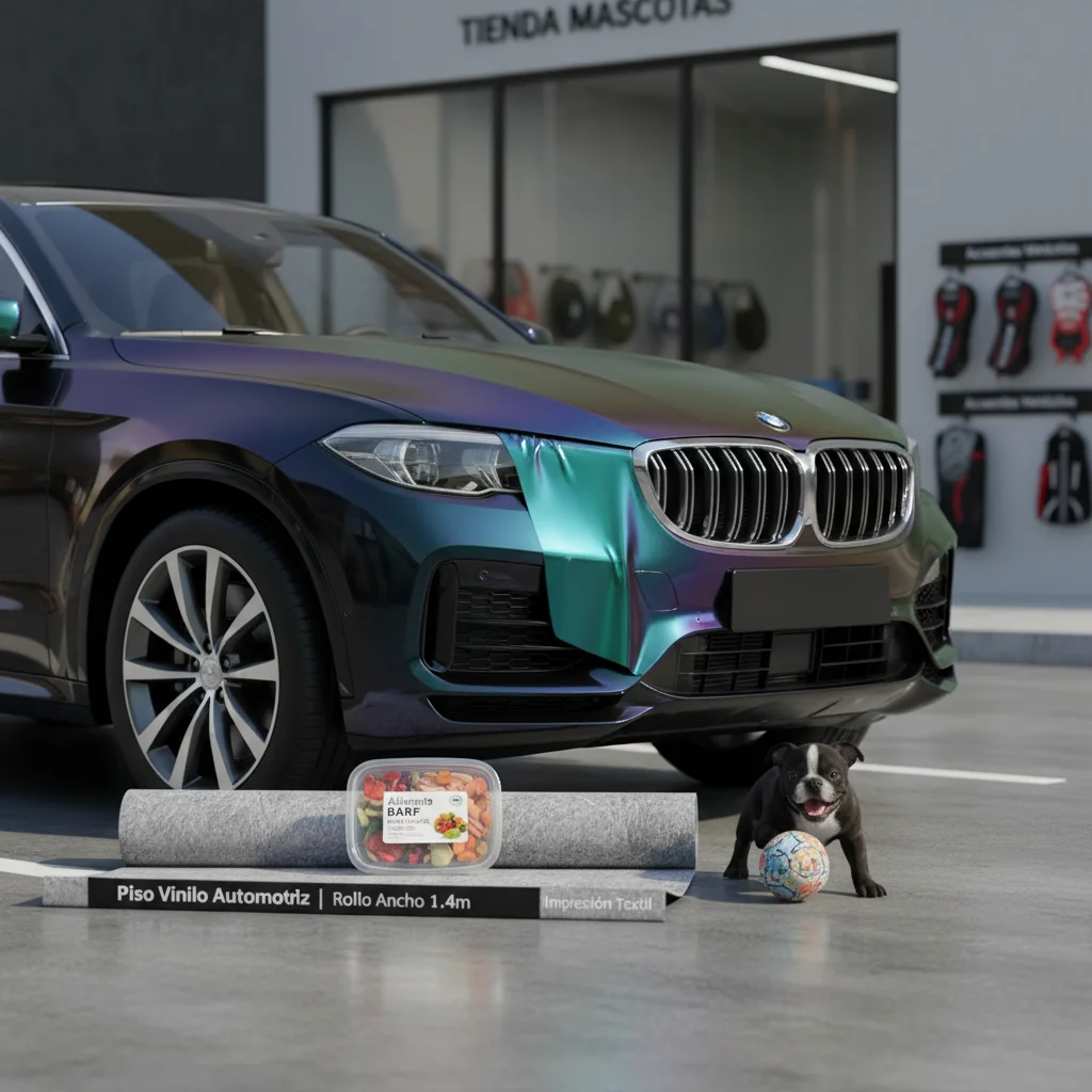 carros forrados en vinilo n/d — alimento natural para mascotas en Colombia