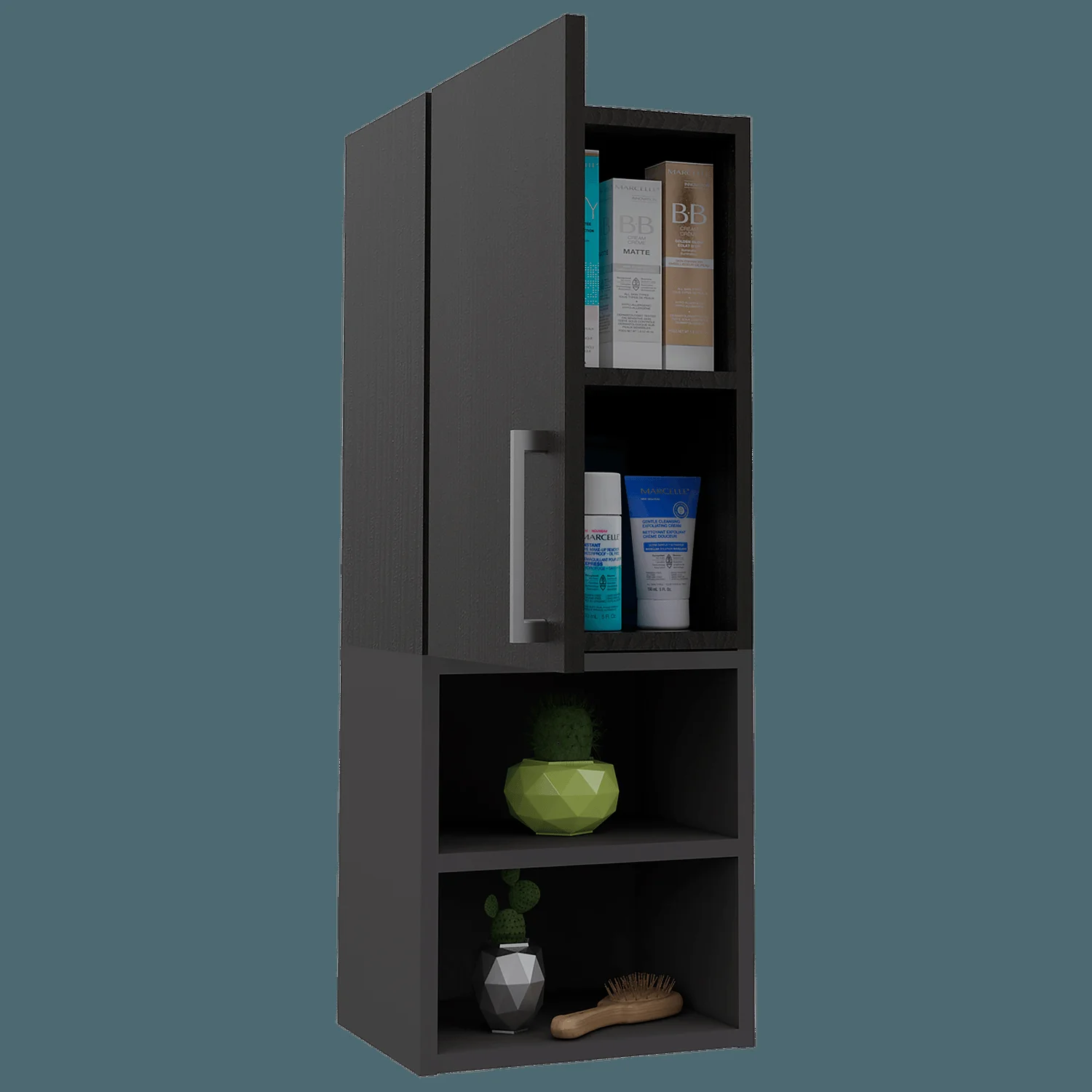 Mueble Auxiliar de Baño Madrid RTA Wengue + Plomo - Imagen 2