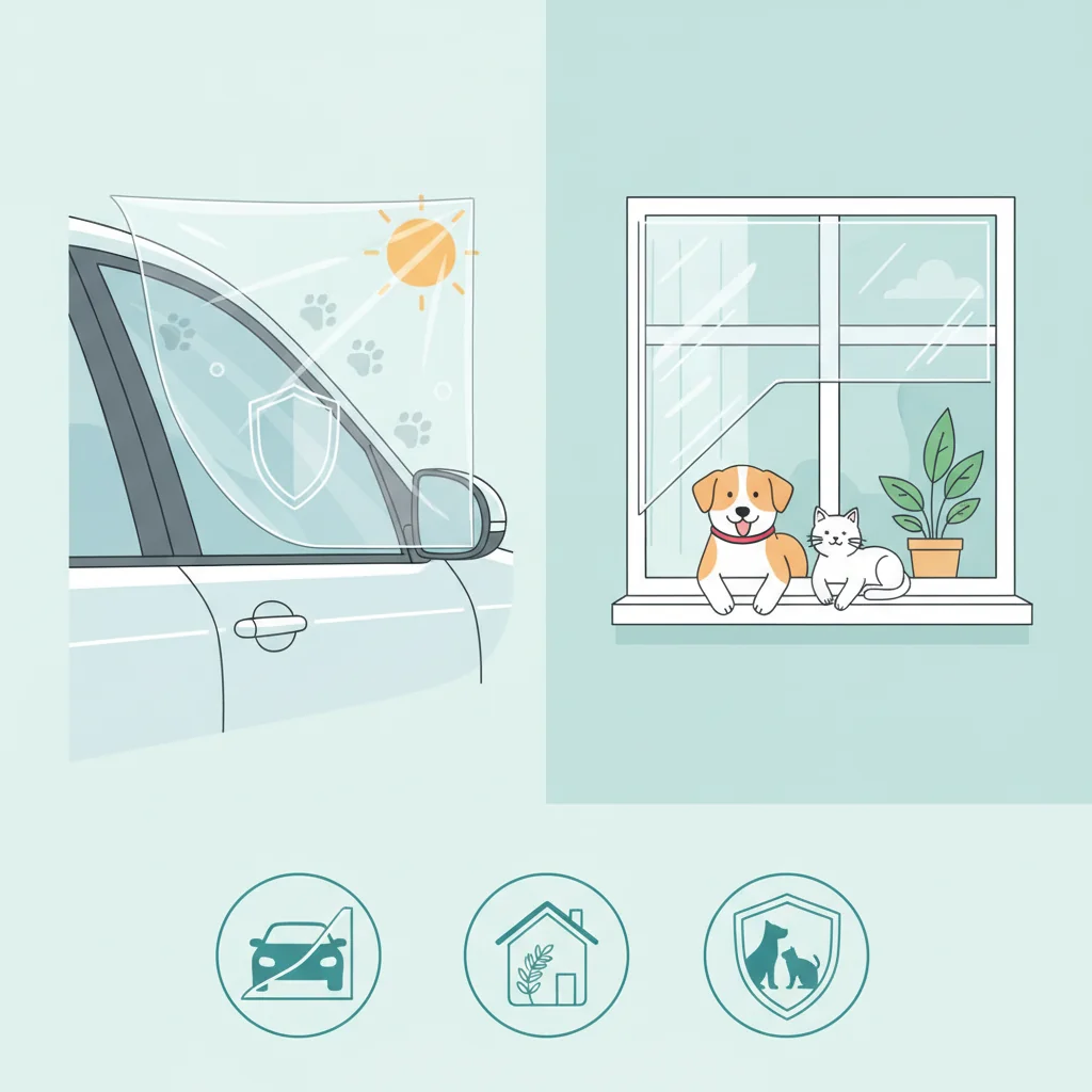 clear vinil para vidrios n/d beneficios