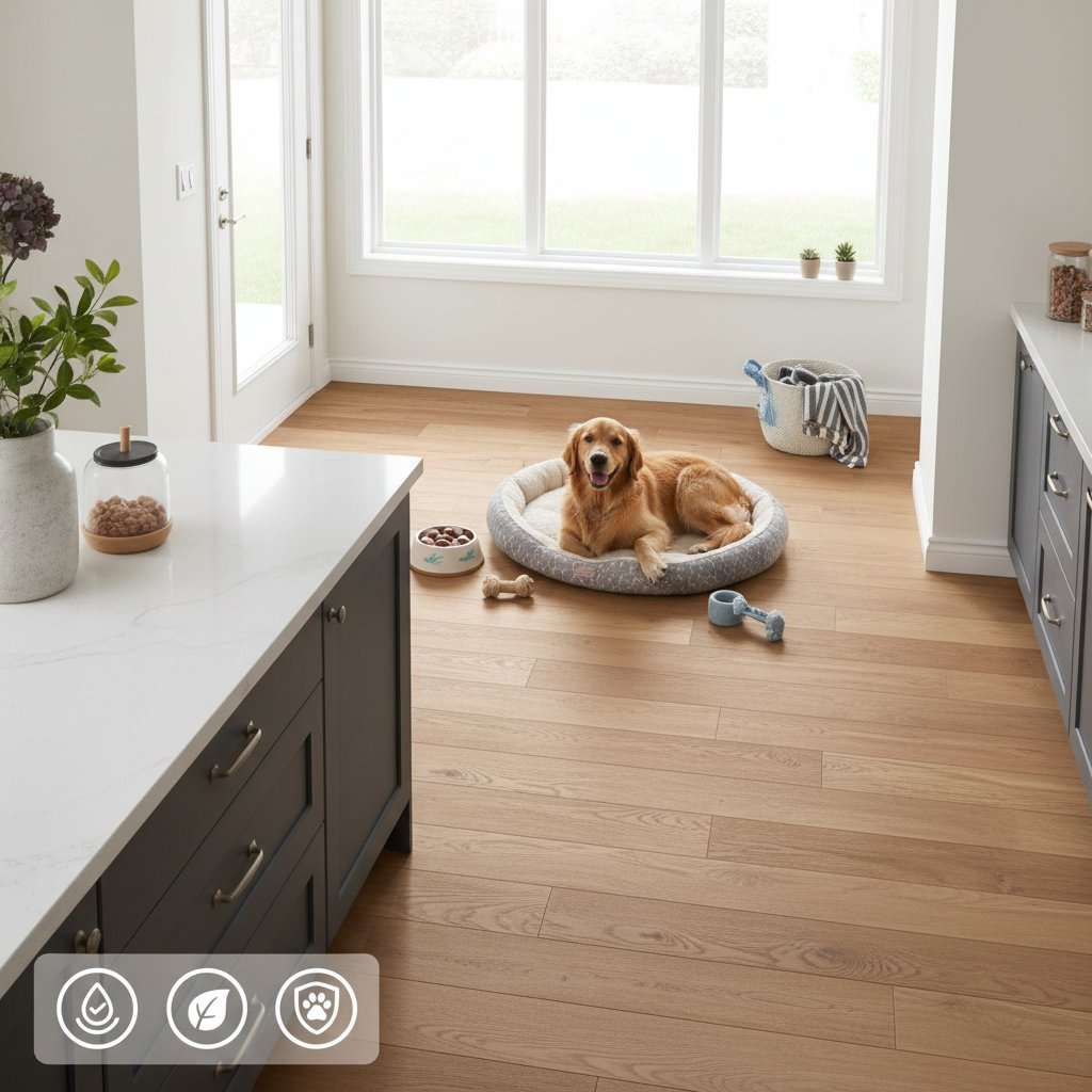 cocina piso madera beneficios