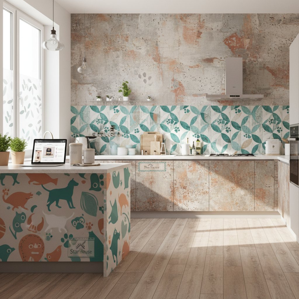 cocinas disenos vinilos decorativos para n/d beneficios