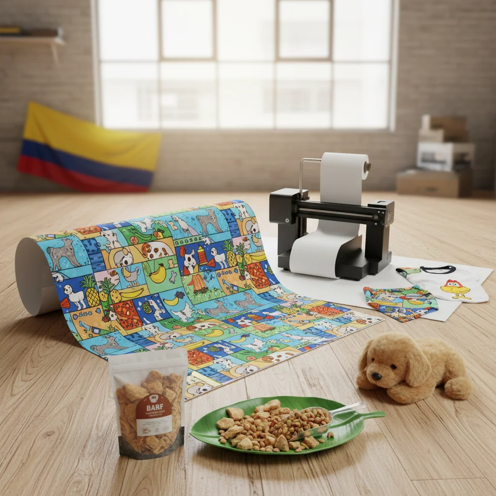 collage para imprimir en vinilo n/d — alimento natural para mascotas en Colombia