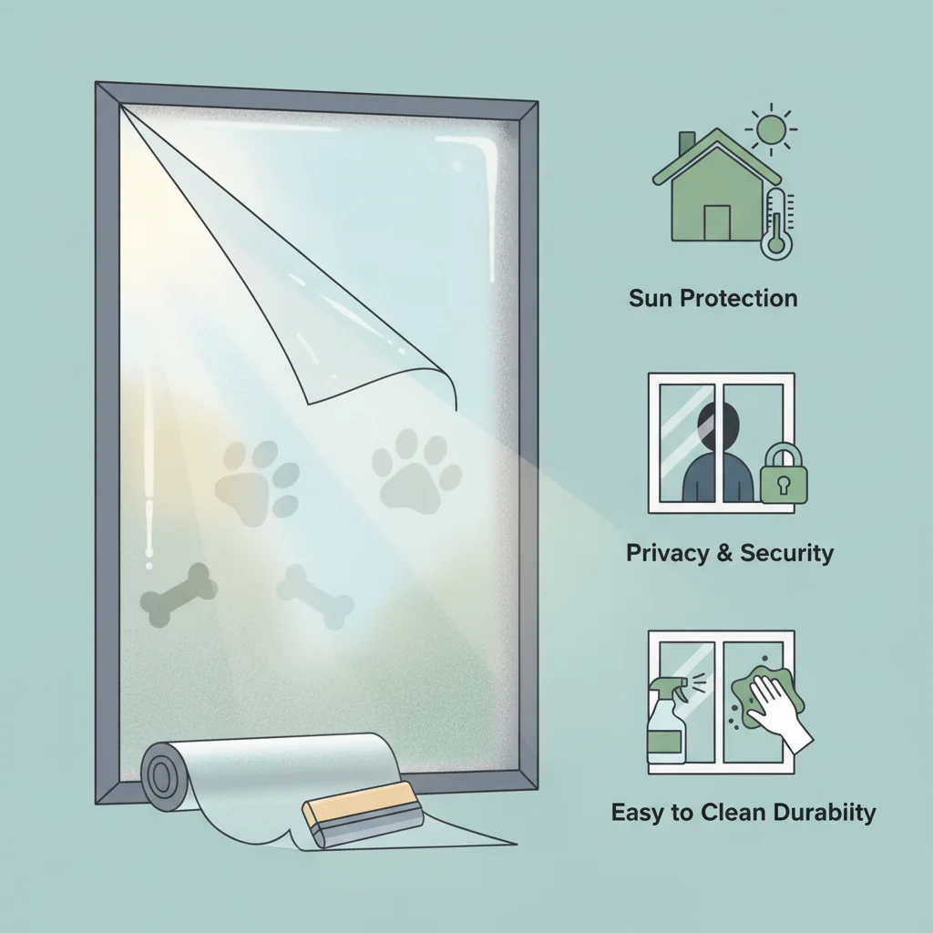 colocar vinil en vidrio n/d beneficios