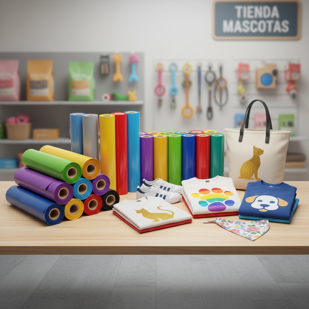 colores de vinilo textil beneficios
