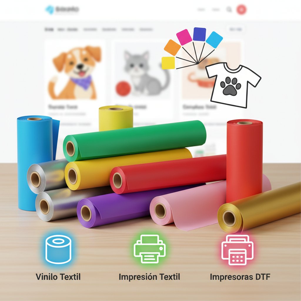 colores de vinilo textil cómo elegir