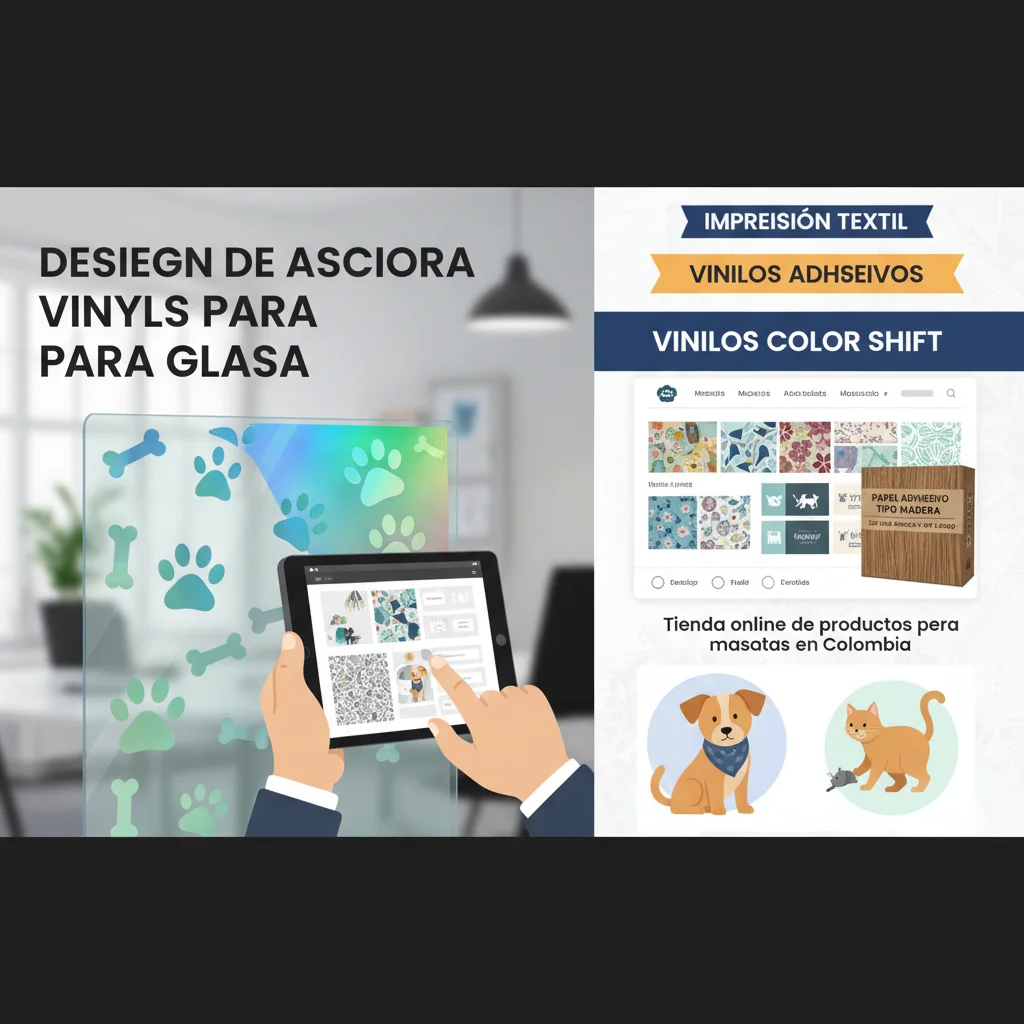 como disenar vinilos sobre vidrio n/d cómo elegir