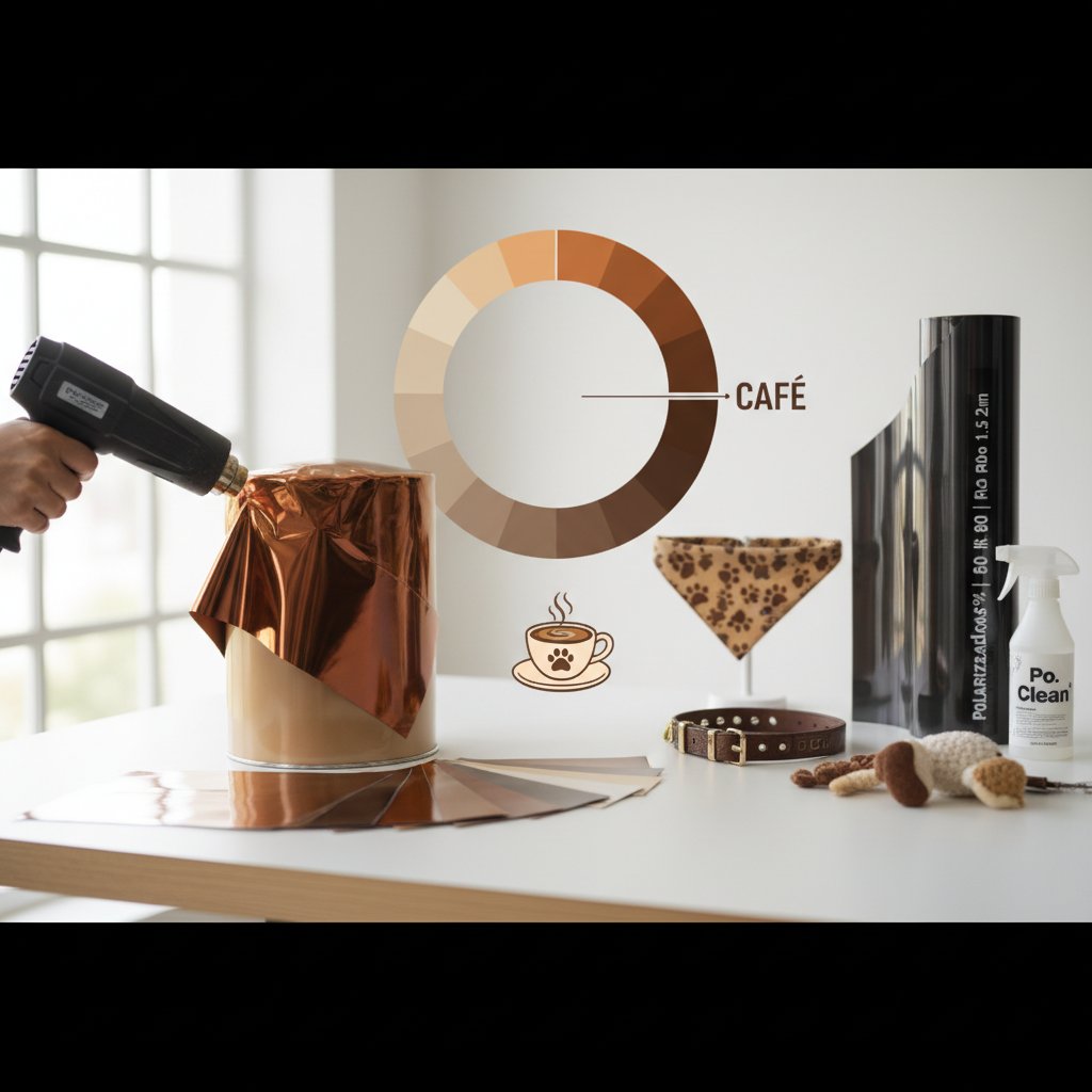 como hacer color cafe con vinilos cómo elegir