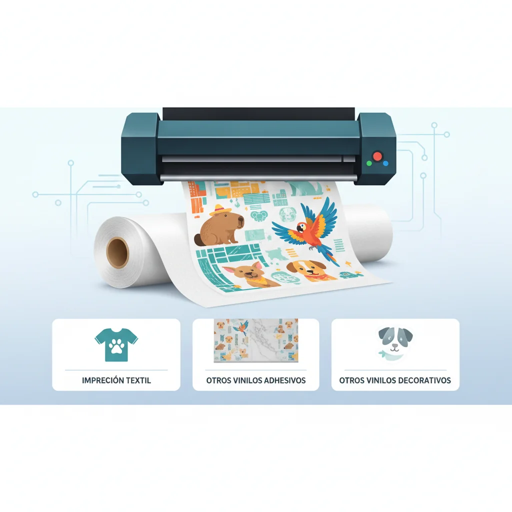 como imprimir en papel vinilo n/d beneficios