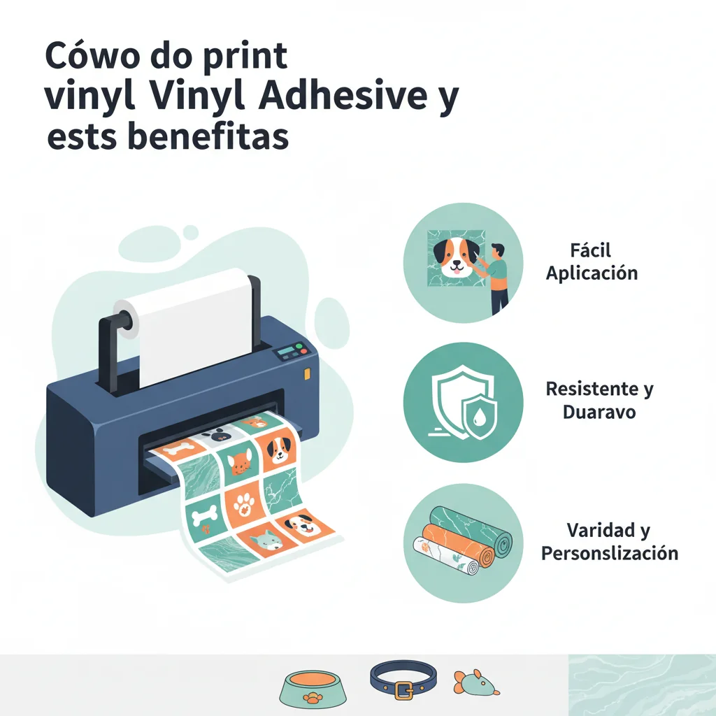 como imprimir vinilo adhesivo n/d beneficios