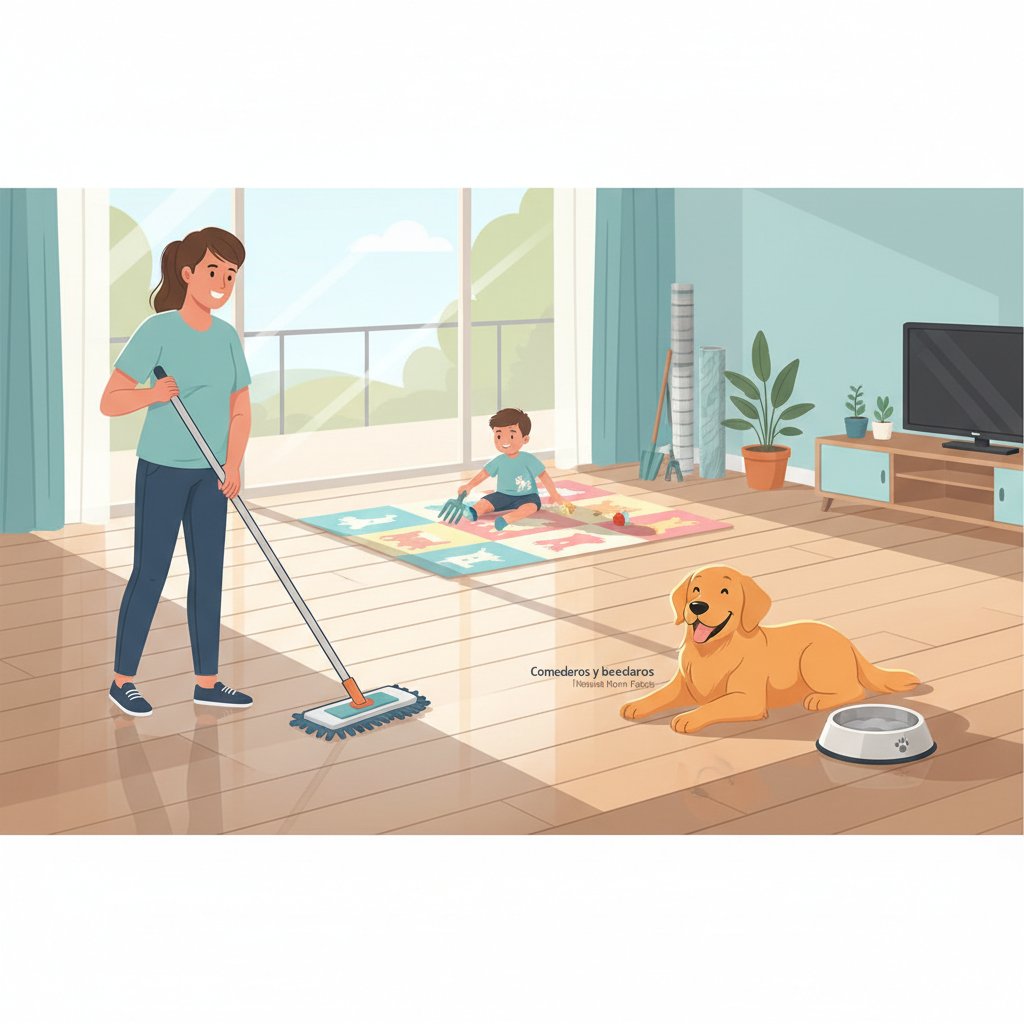 como limpiar piso laminado beneficios