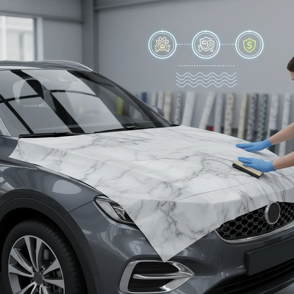 como pegar papel vinilo en auto n/d beneficios