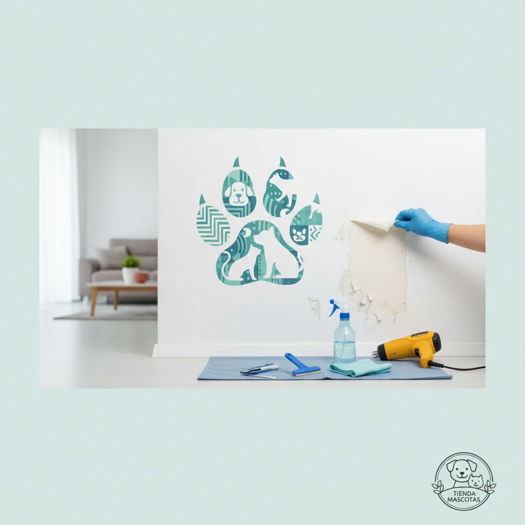 como quitar el vinilo de la pared n/d beneficios