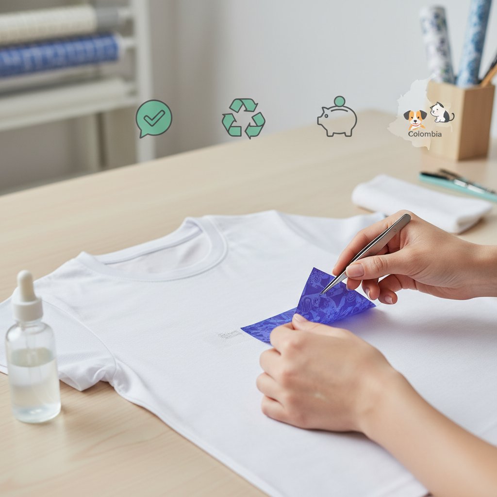 como quitar vinilo textil de la ropa n/d beneficios