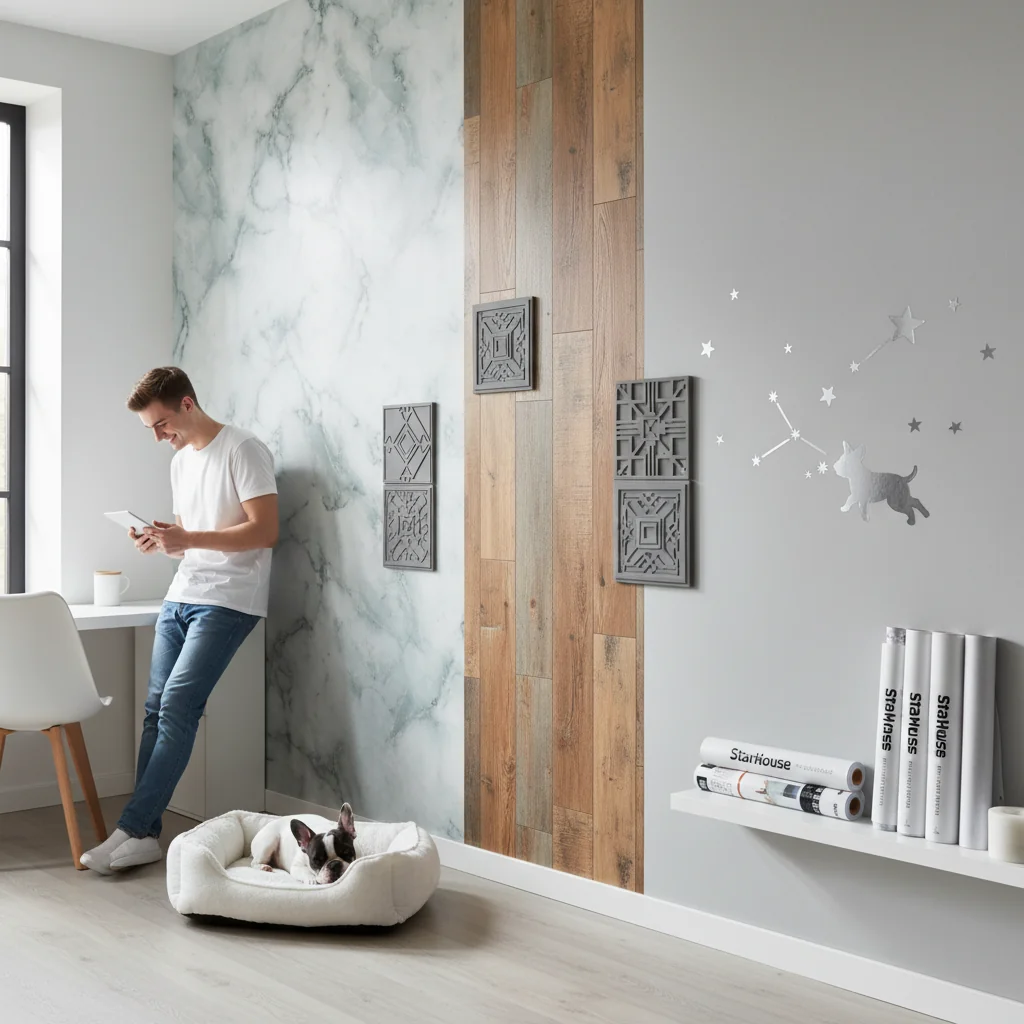 Transforma la Habitación Juvenil con Vinilos Decorativos para Paredes