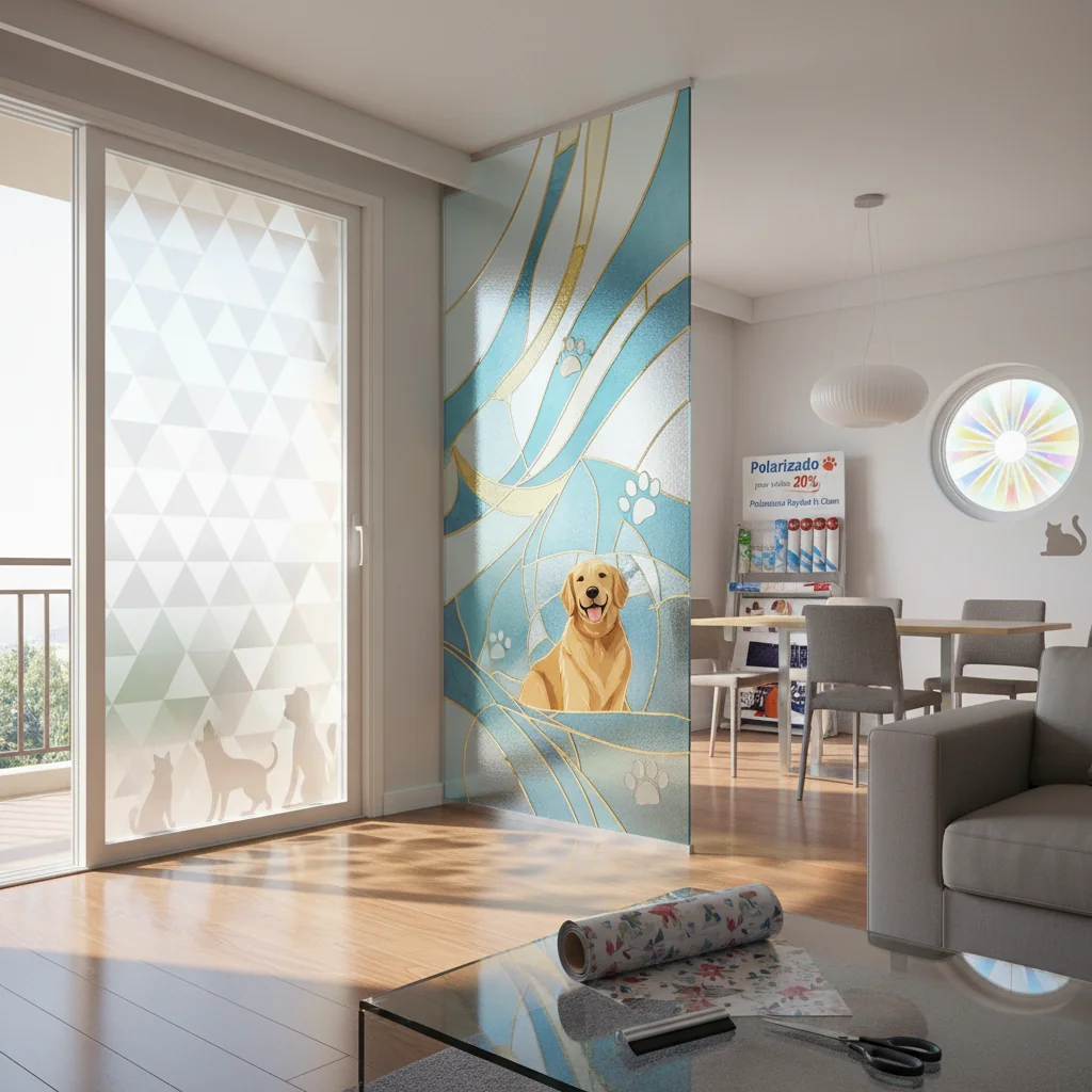 con vinilo como decorar con diseno en vidrio n/d beneficios
