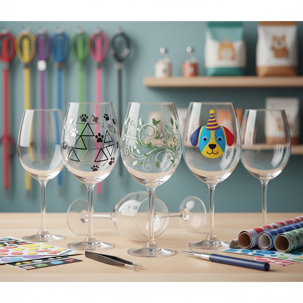 copas decoradas con vinilo n/d cómo elegir
