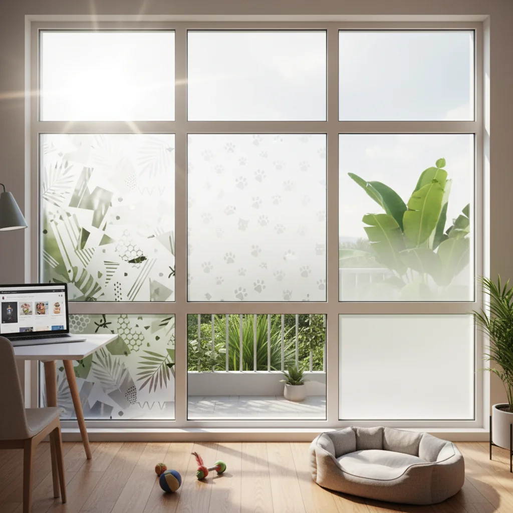 cristales vinilos decorativos para ventanas y n/d beneficios