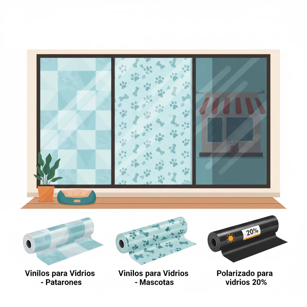cristales vinilos decorativos para ventanas y n/d cómo elegir