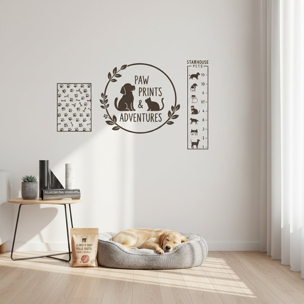cuadros de vinilos decorativos n/d — alimento natural para mascotas en Colombia