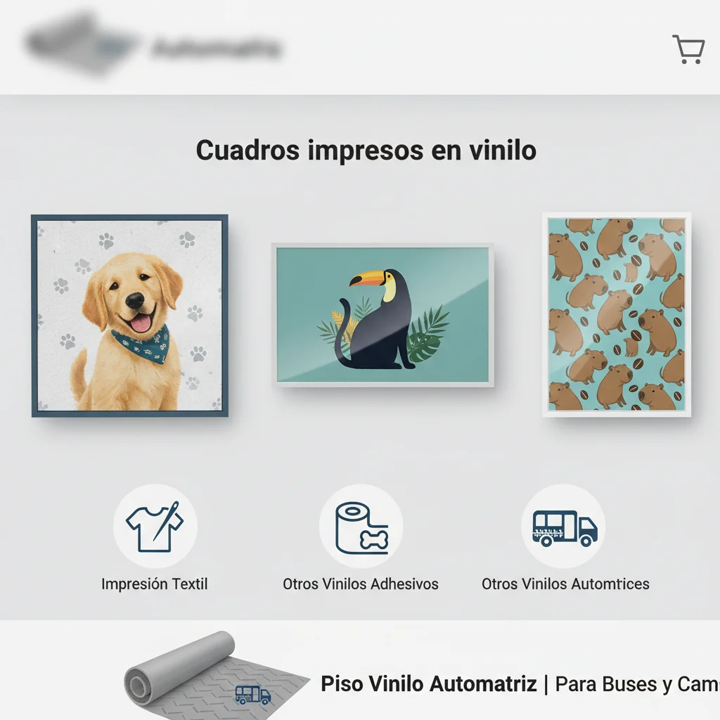 cuadros impresos en vinilo cómo elegir