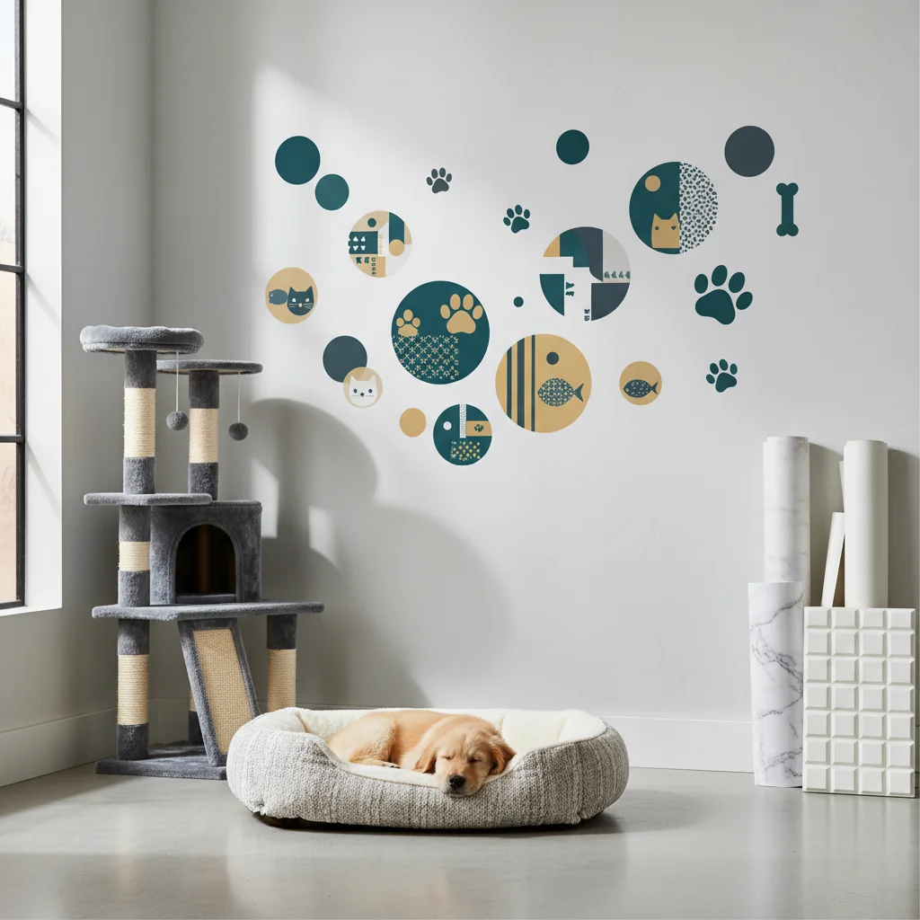 Transforma tus Paredes con Vinilos Decorativos de Círculos: Guía Completa