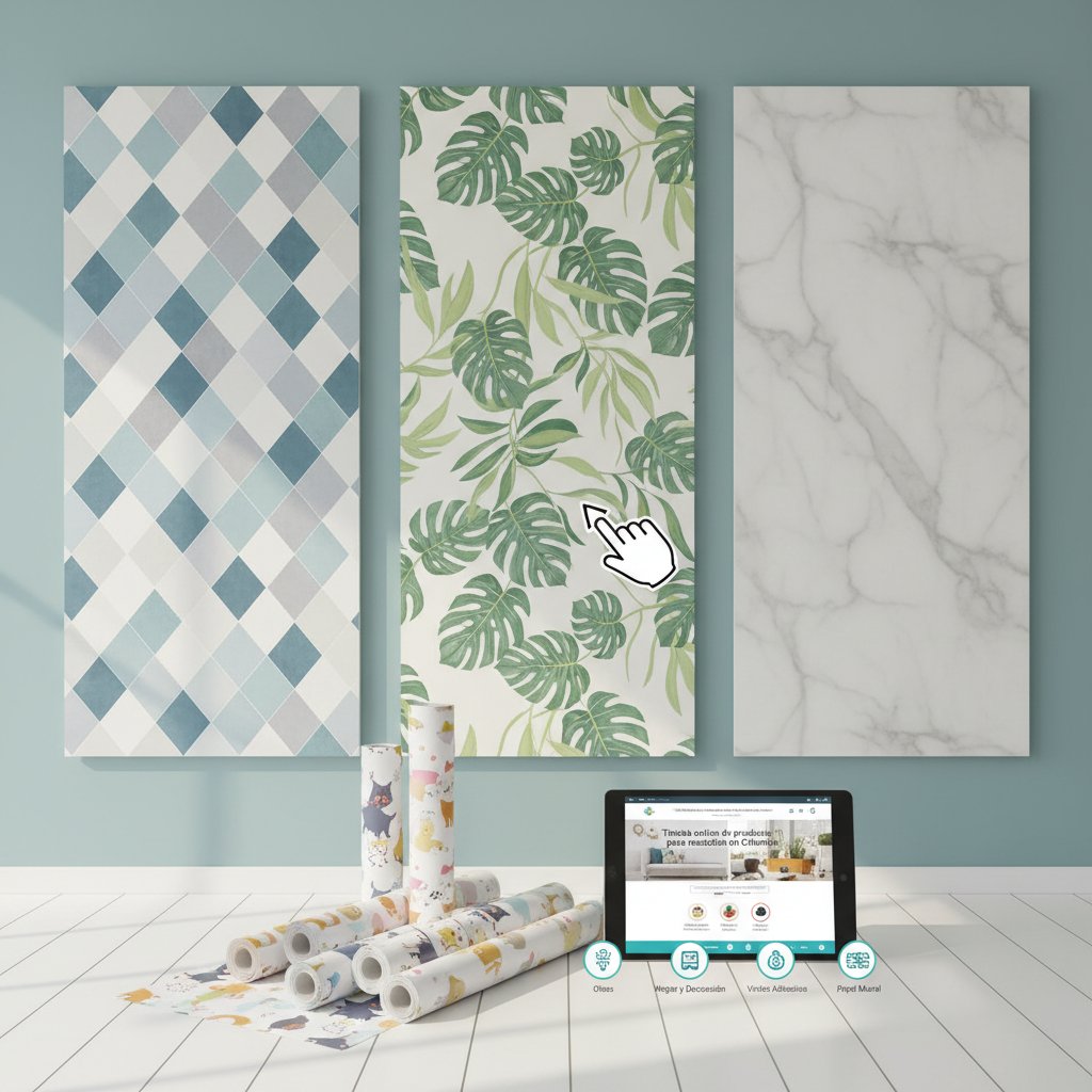 decoracion con papel de colgadura cómo elegir