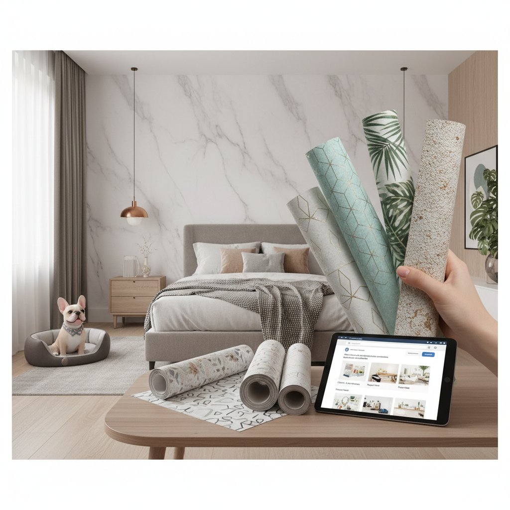 decoracion de cuartos con papel tapiz cómo elegir