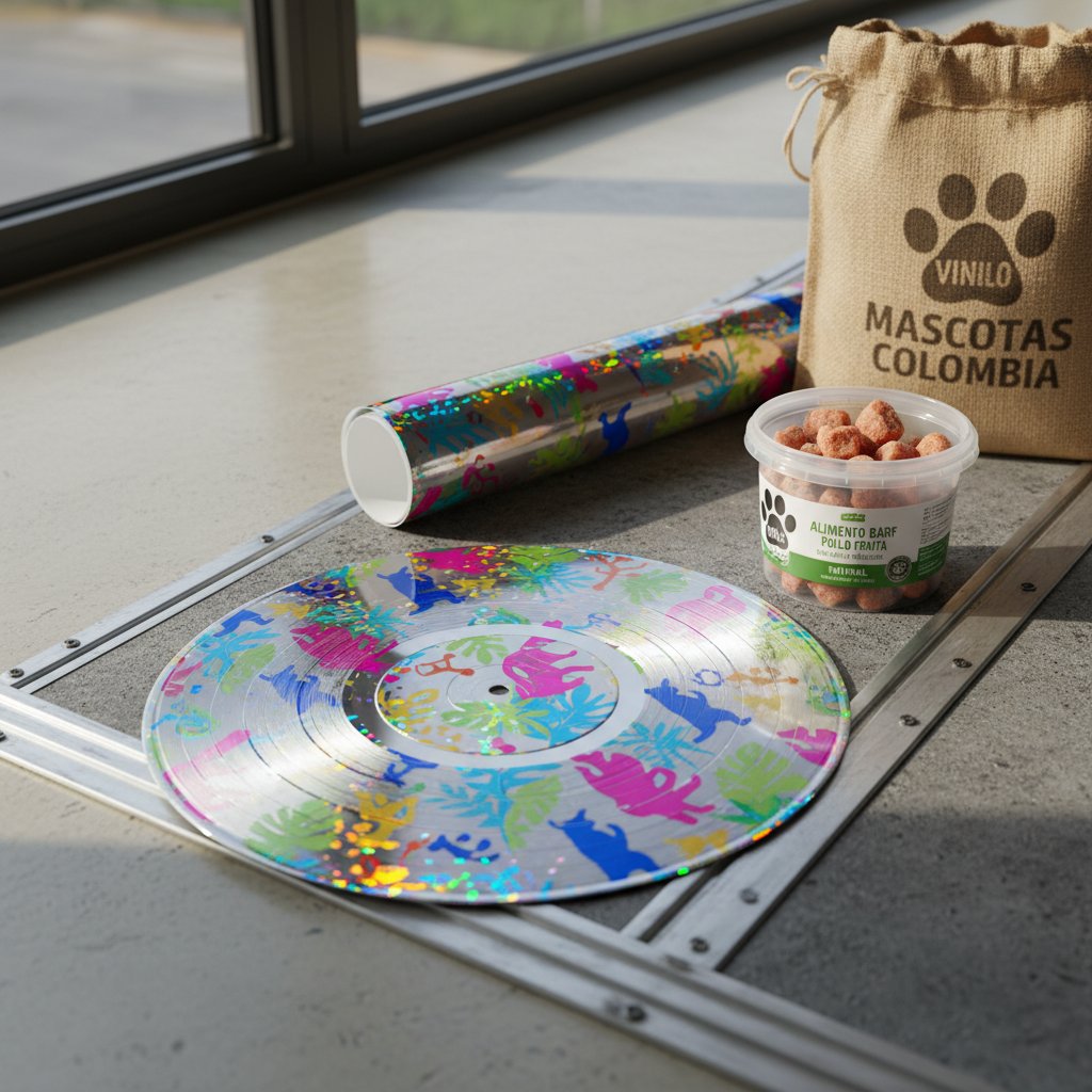 disco vinilo — alimento natural para mascotas en Colombia