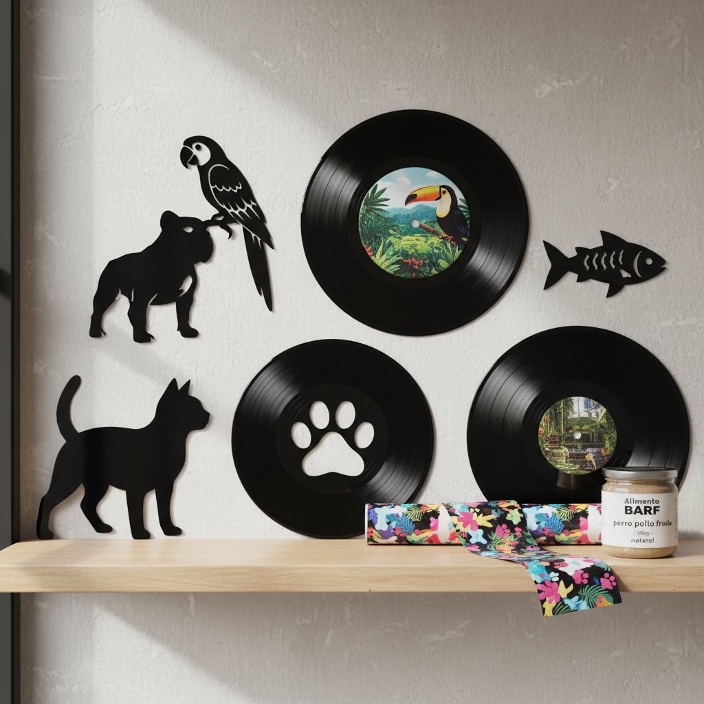 Dale un Toque Retro y Único a tu Hogar: Ideas Creativas con Discos de Vinilo para Decorar