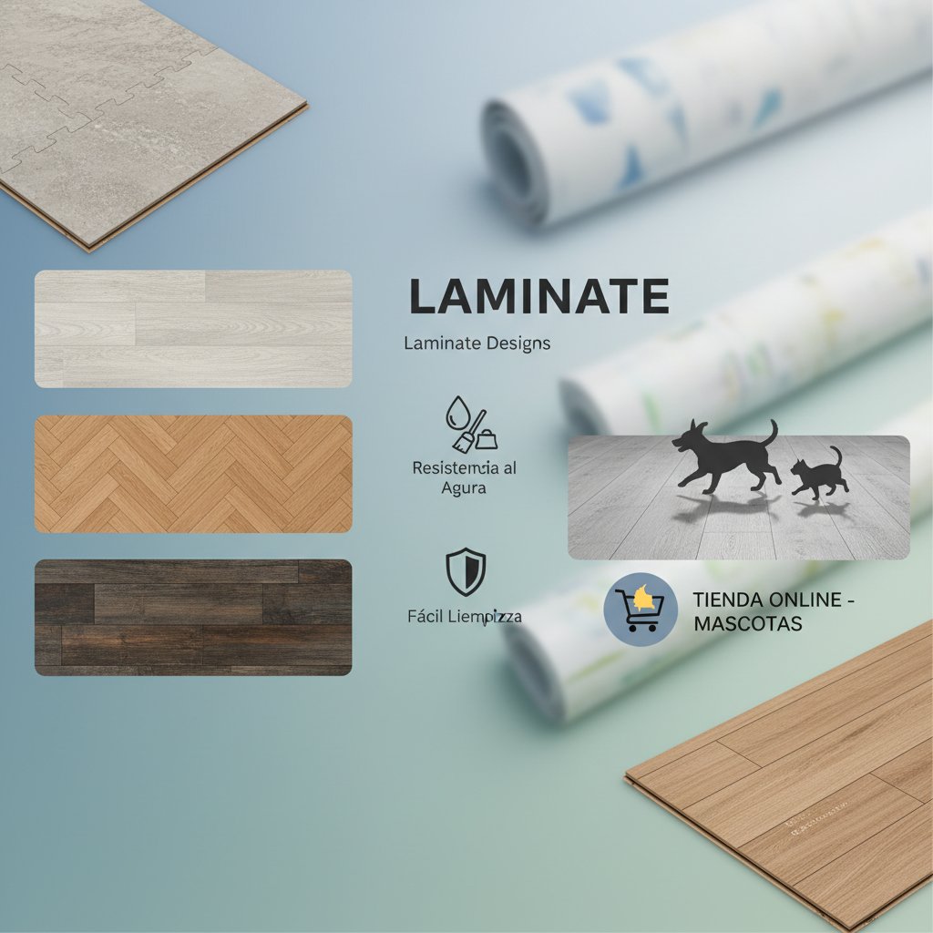 diseños de piso laminado beneficios
