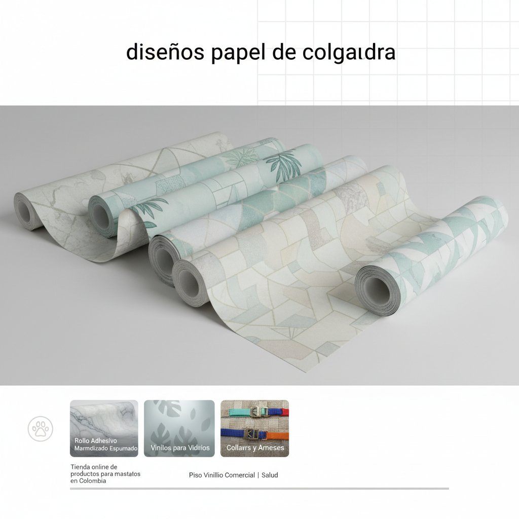 diseños papel de colgadura cómo elegir