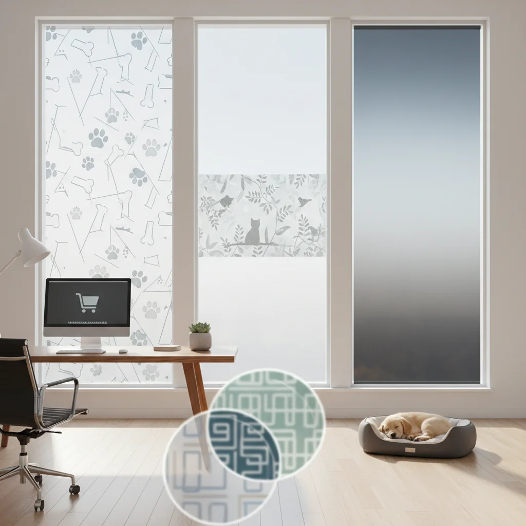 en vinilo decorados para ventanas de oficina n/d cómo elegir