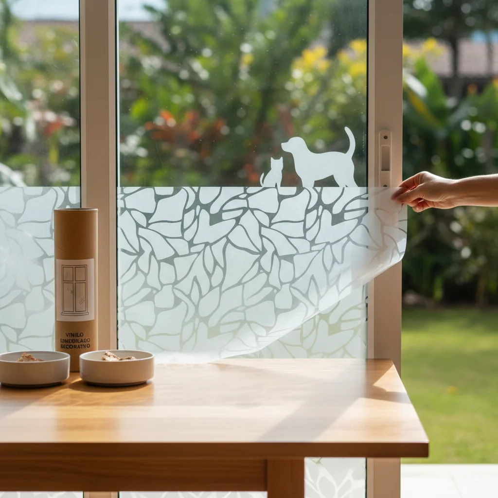 esmerilado decoracion ventanas vinilo n/d — alimento natural para mascotas en Colombia
