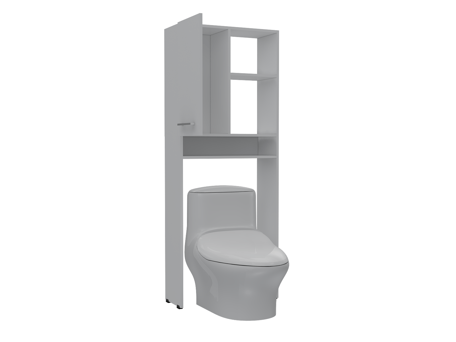 Ahorrador de Espacio Baño Shangai RTA Blanco - Imagen 4