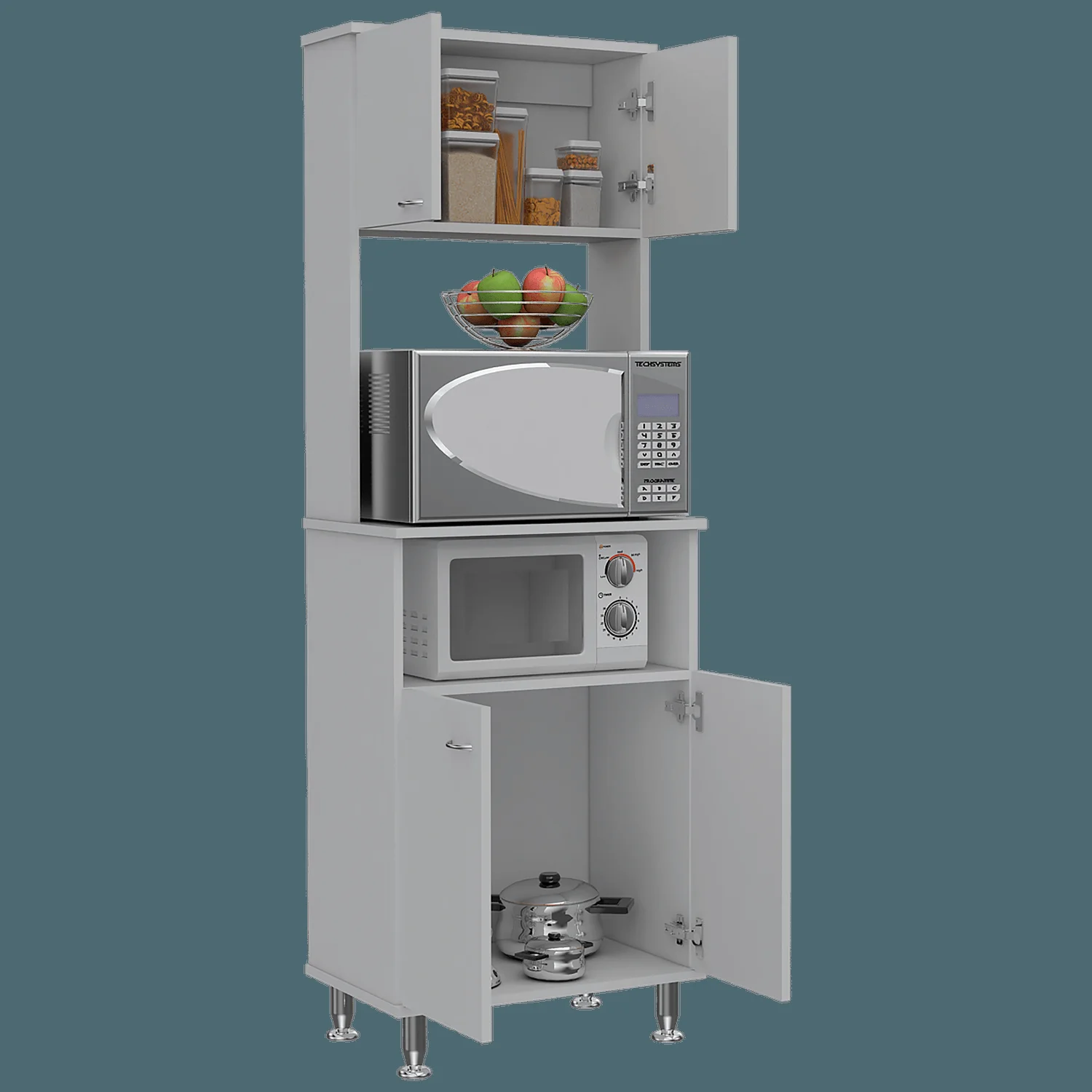 Mueble Alacena Fenix RTA Blanco - Imagen 2