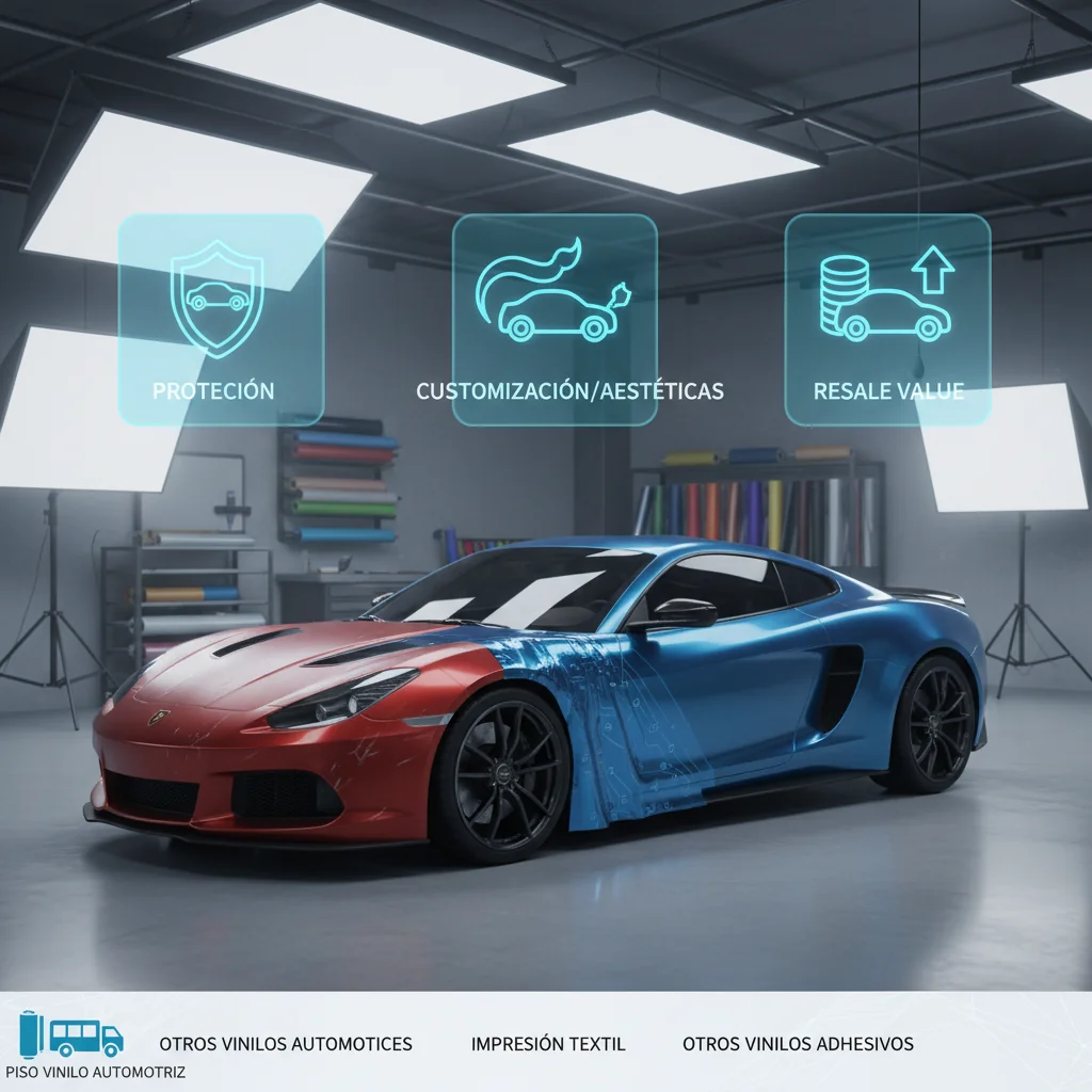 forrar autos con vinilo n/d beneficios