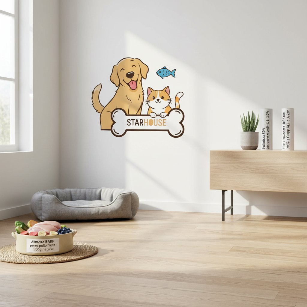 fotos de vinilos decorativos n/d — alimento natural para mascotas en Colombia