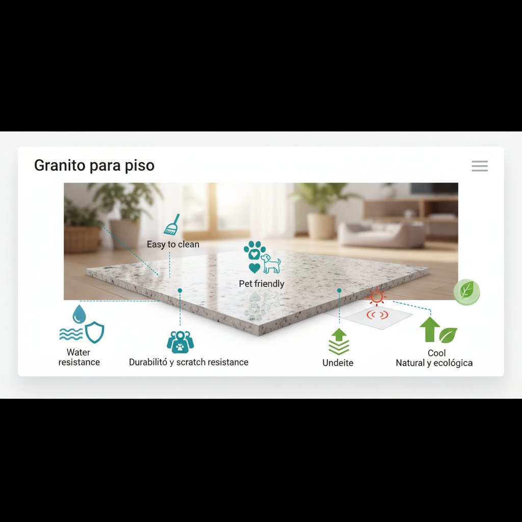 granito para piso beneficios