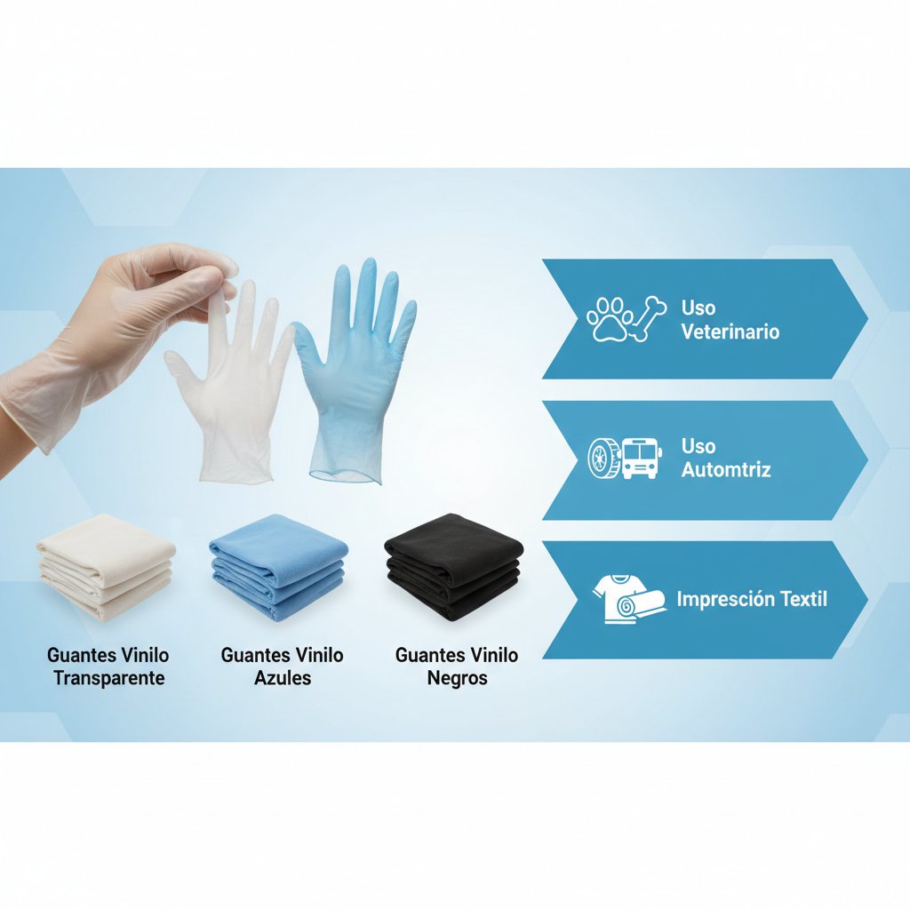 guantes vinilo cómo elegir