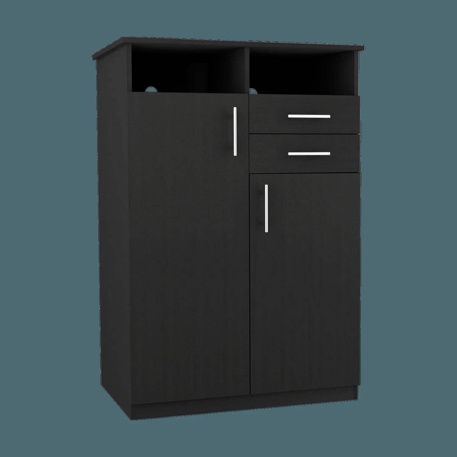 Closet Entretenimiento ECO 120 X 80 X 52 RTA Wengue - Imagen 4