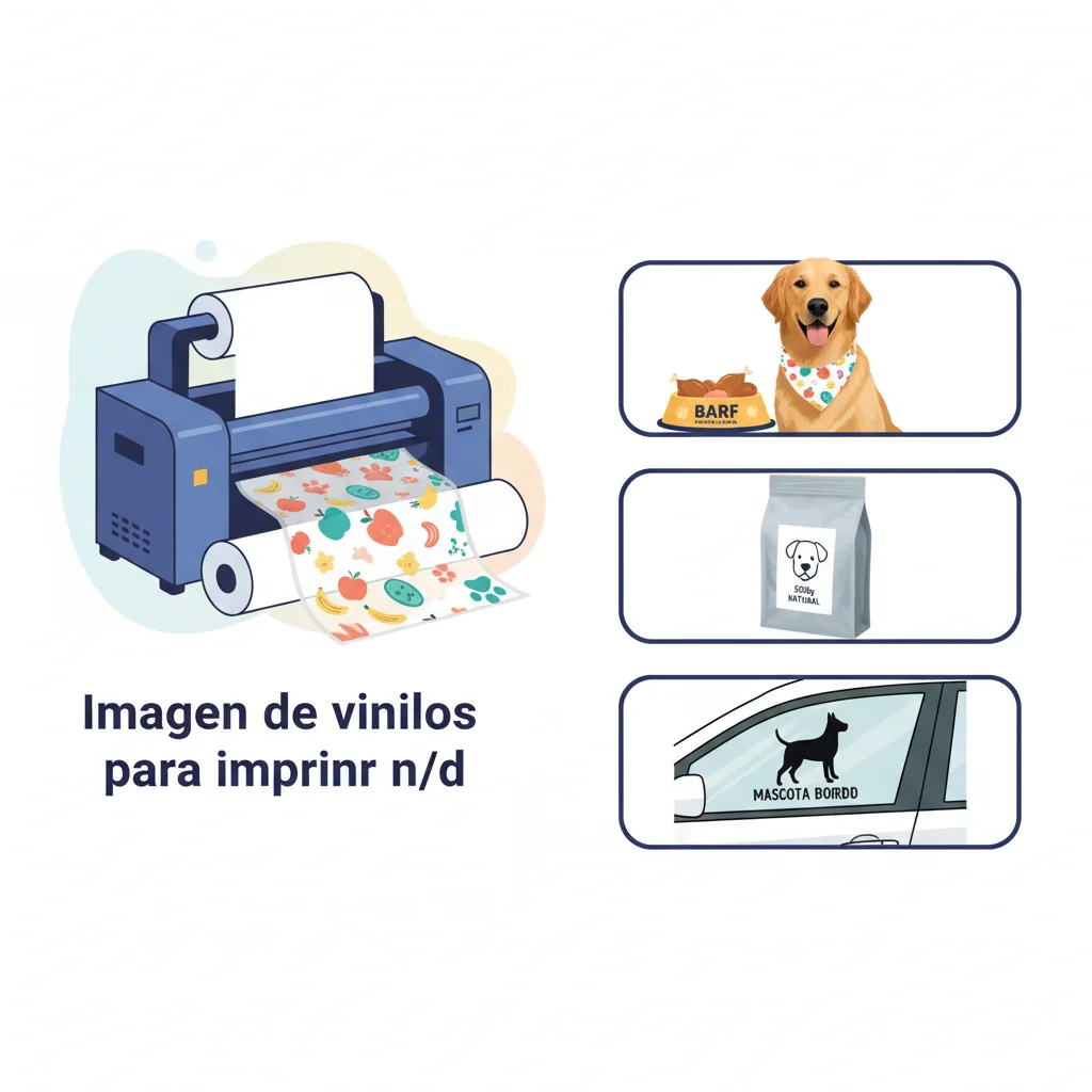 imagen de vinilos para imprimir n/d beneficios