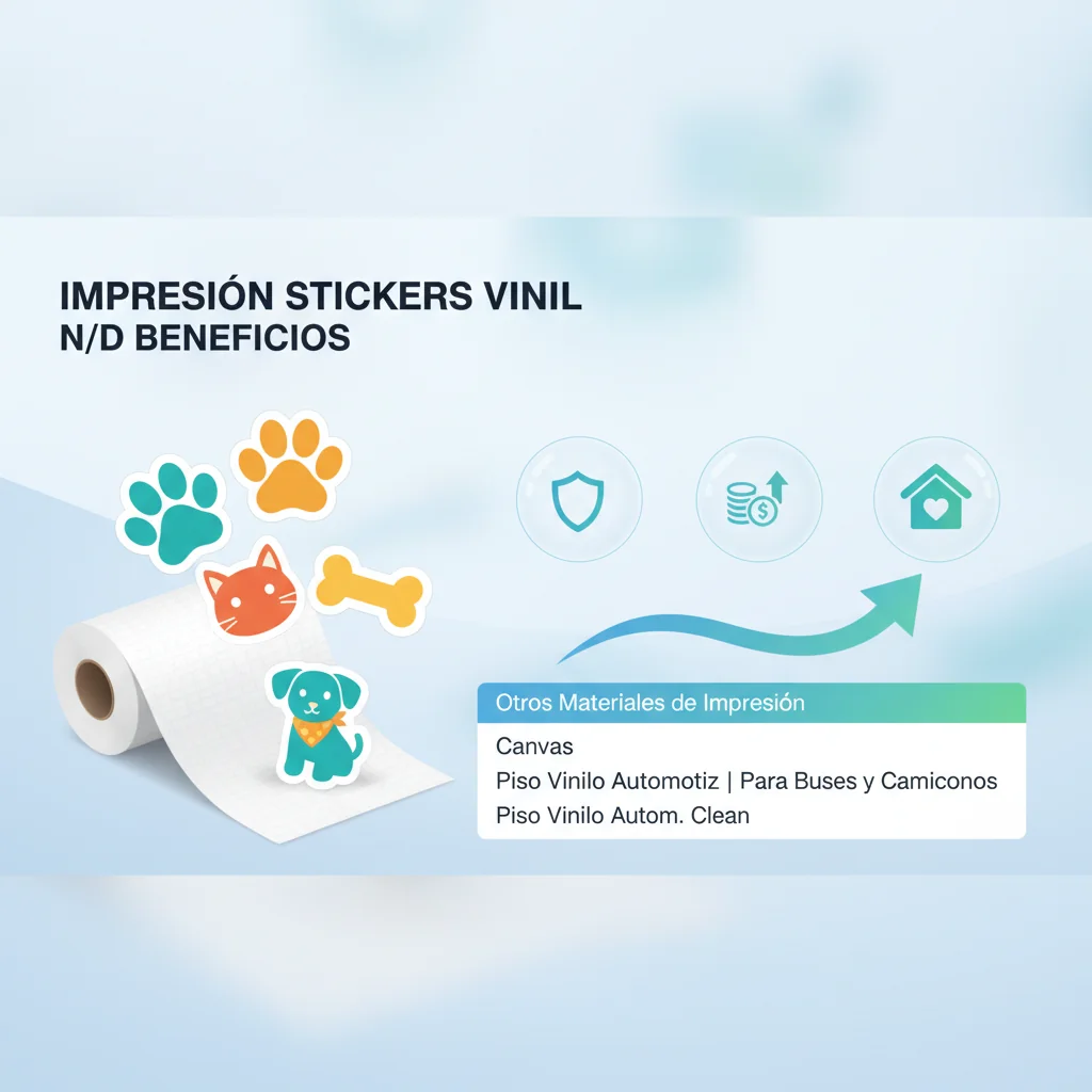 impresion stickers vinil n/d beneficios
