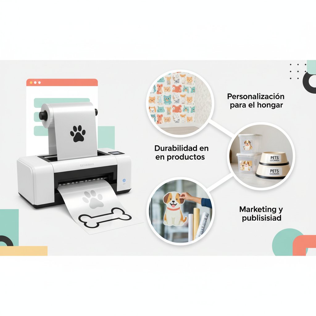impresora de vinil adhesivo beneficios