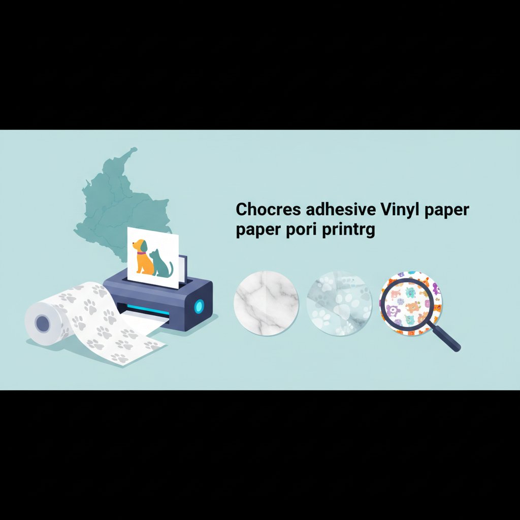 imprimir papel vinilo adhesivo para cómo elegir