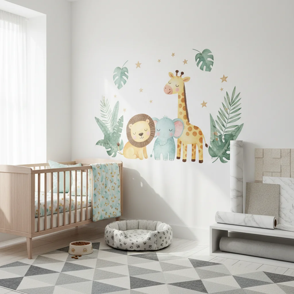 Transforma la Habitación de tus Hijos con Vinilos Decorativos Infantiles