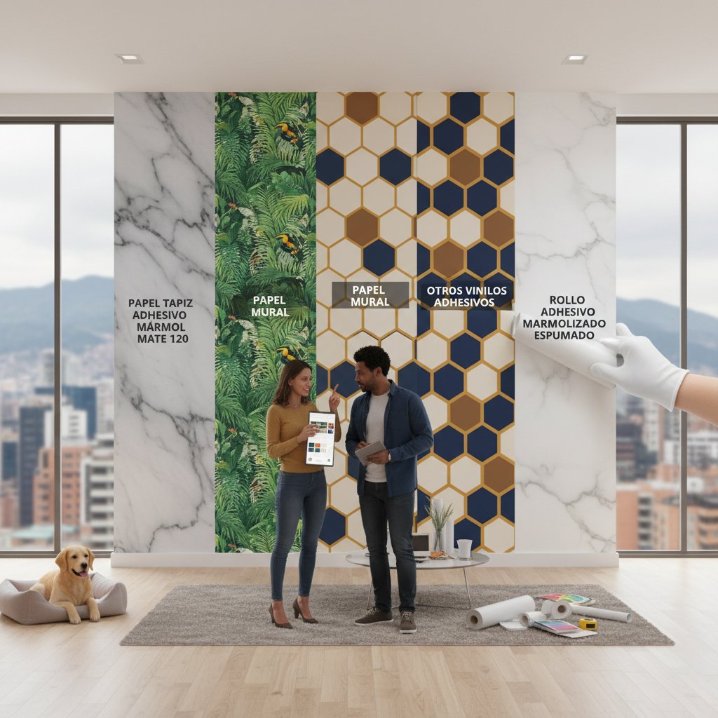 instalacion de papel de colgadura bogota cómo elegir